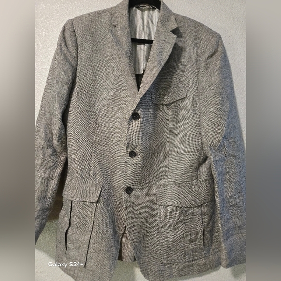 Bana Republic Gray Blazer - Picture 2 of 11